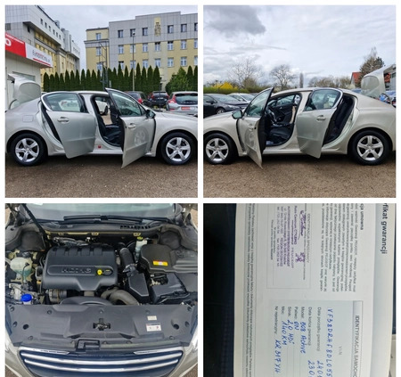 Peugeot 508 cena 42900 przebieg: 182000, rok produkcji 2014 z Kwidzyn małe 781